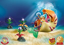 Playmobil sirène avec escargot des mers : sirène | 